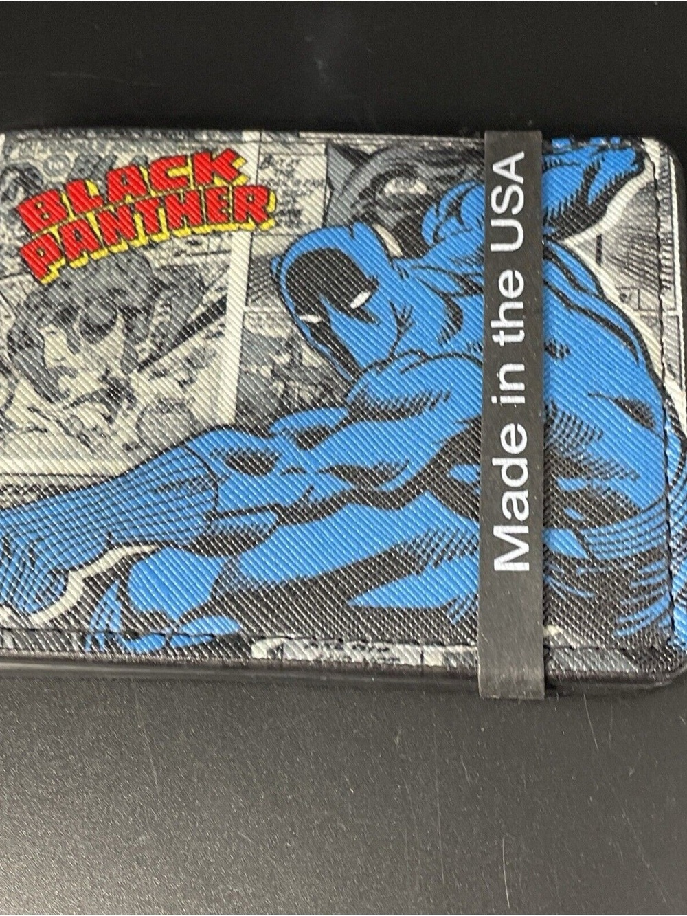 Graphic Phone Wallet Case - Blue